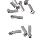 thumbnail image 4 of 10pcs Multi Metal Zip Puller Zipper Sliders Head Cremallera Reparación Kit Reemplazo Plata antigua 1 Hugo Deslizador de cremallera, 4 of 10