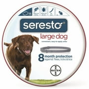 New Seresto 81857960 Adjustable Large Dog Flea & Tick Collar, Each