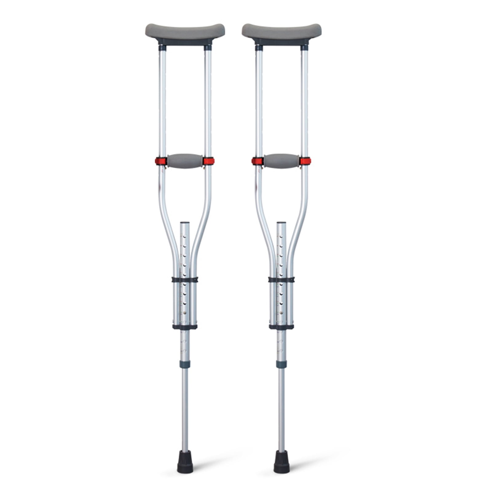 Aluminum Alloy 3in1 Underarm Crutches Elderly Crutches Adjustable
