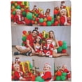 thumbnail image 4 of AISENIN Custom Blanket with Photo Personalized Memorial Gifts Customized Christmas Blankets Made in US Unique Throws for Dad Mom Birthday Boyfriend Halloween, 4 of 5