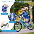 thumbnail image 3 of Haomaomao Kids/Youth Knee Pad Elbow Pads Wrist Guards Protective Gear Set,for Roller Skates Skating Skatings Cycling BMX Bike Skateboard Inline Scooter Riding Aldult Limit Sports Protective Device, 3 of 7