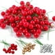 thumbnail image 4 of 1000/50x Mini bayas artificiales, bayas rojas falsas, estambres de cereza para Navidad, adorno de corona floral, decoración para fiesta de Año Nuevo, hogar, 4 of 5