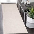thumbnail image 1 of GlowSol 2'3" x 8' Hallway Runner Rug Soft Modern Solid Washable Runner Rug for Kitchen Bedroom Laundry, Beige, 1 of 2