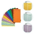 12Pcs Blinder Budget Envelops Budget Sheet Cover Budget Sheets Envelop