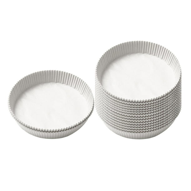 50 piezas de papel pergamino para hornear, antiadherente, grueso, desechable, para hornear galletas blanco-50pcs1