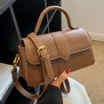 thumbnail image 2 of Bolso cruzado de viaje a la moda para mujer, bolsos delicados con cremallera y hebilla sólida francesa, bolsos de mensajero de piel sintética de alta calidad, 2 of 7