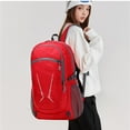 thumbnail image 4 of Organizadores de armario y almacenamiento Bolsa de montañismo Mochila de gran capacidad Ultraligera y plegable Mochila de ocio al aire libre que reduce la carga Bolsa de viaje transpirable para acampa, 4 of 7