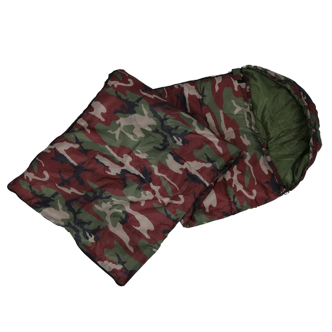 Details about   Cotton Camping Sleeping Bag Envelope Style Camouflage Sleeping Bags Outdoor Tool 