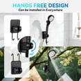 thumbnail image 5 of Treeligo Portable Camping Shower with Heater, 6000mAh Rechargeable Portable Shower with 2000W Immersion Heater, 3 Spray Modes,IPX7 Waterproof Outdoor Camp Pump for Hiking, Travel, Car, Pet, 5 of 9