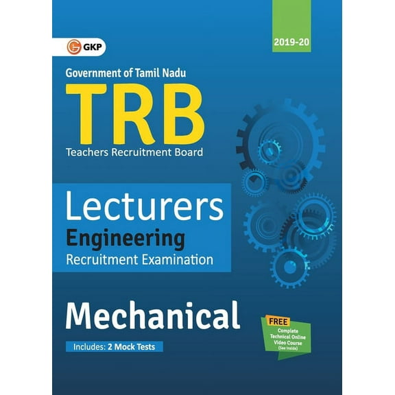 TRB Lecturers Engineering - Mechanical Engineering, (Paperback)