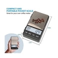 thumbnail image 4 of Balanza pequeña para café espresso con temporizador, 1000 g x 0,1 g, pantalla LCD retroiluminada brillante, 2 pilas, 4 of 4