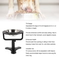 thumbnail image 4 of Tazón de Perros Elevado de inclinacia Ajustable, Altura de Gato Elevado Ajustable de Lavable Altura, Evita la Fatiga del Cuello para Mascotas Pequeñas, 4 of 7