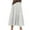 White, variant on IROINNID Women's Skirt Knitted Matching Sweater Ankle Comfort Waist Long Solid Color Skirt
