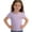B Purple, variant on Auroural Toddler Girls Tank Tops 2T Children's Spring and Summer Solid Color Puffed Sleeves Short Sleeves Round Neck T-Shirt Top for Kids