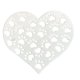 thumbnail image 1 of Naiovety Molde de corte de pata de perro y corazón, molde de corte de acero al carbono, molde de plantilla para hacer tarjetas con forma de pata de perro Artesanía Naiovety HA019023-00, 1 of 1