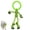 Green, variant on Likaty Dog Chew Toys for Aggressive Chewers, Indestructible Rope Dog Toy Puppy Chew Teething Toys for Large Medium Small Dogs,Yellow