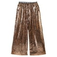 thumbnail image 2 of Huanglei Children's Glitter Sequin Dance Trousers Boys Girls Shiny Hop Trousers Jazz Dancewear Carnival Party Dance Wear, 2 of 5