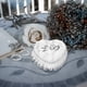 thumbnail image 2 of EeaseMX Caja de anillo blanco romántico Caja de encaje Forma de corazón Almohada Caja de anillo de boda decorativo, 2 of 8