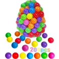 thumbnail image 1 of Pelotas suaves de plástico para piscina de pelotas LANGXUN, 50/100/200 unidades para niños, 1 of 5