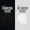 thumbnail image 3 of OVENTE 2 Liter Electric Deep Fryer FDM2201BR Charcoal and Oil Vapor Replacement Filter Set Pack of 3, White and Black ACPFDM2203, 3 of 8