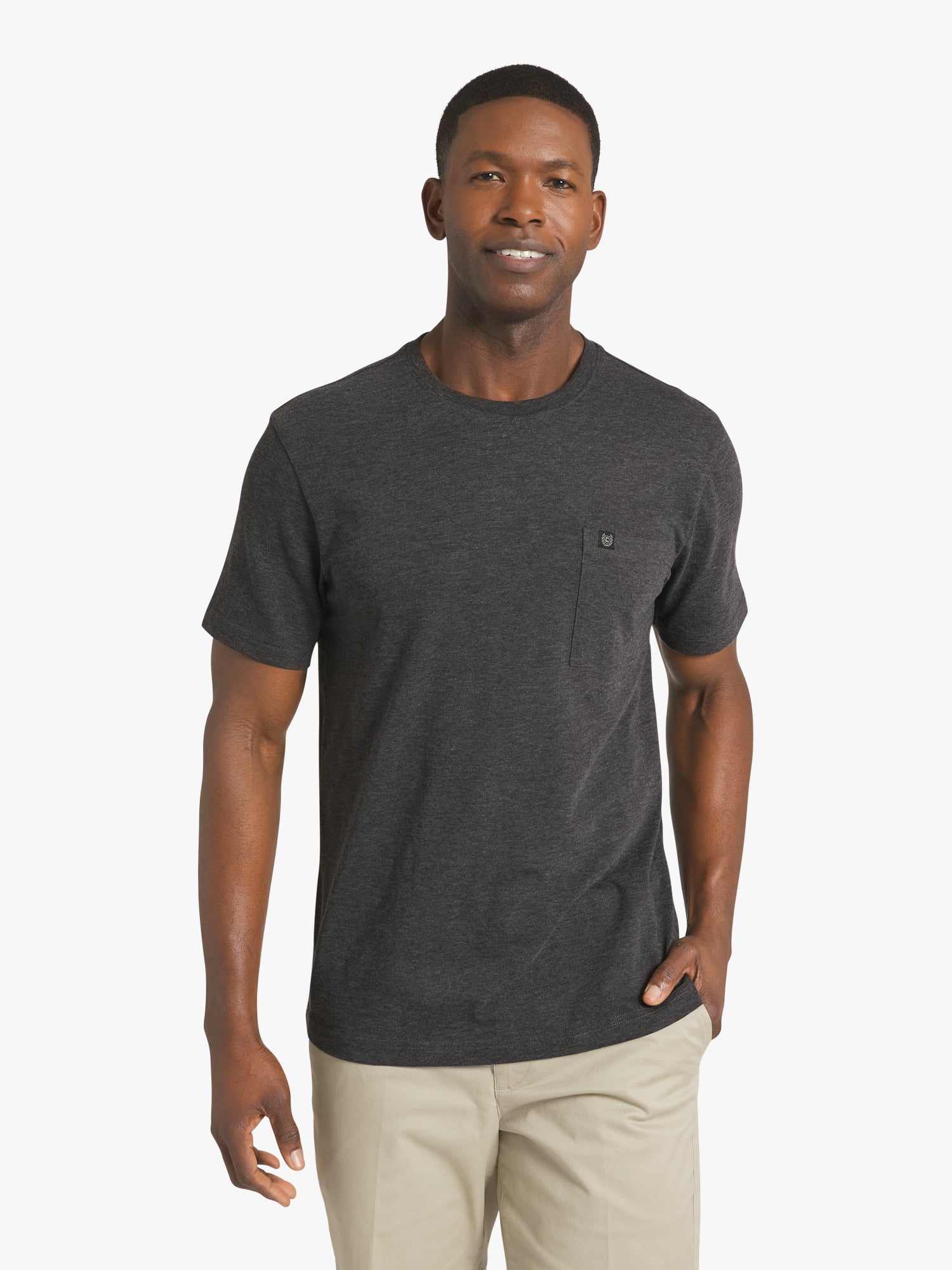 Chaps Men's & Big Men's Short Sleeve Slub Pocket T-Shirt, Sizes S-3XL