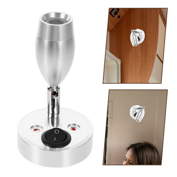 SKISUNO RV Ceiling Lights in Silver Metal featuring Anti-Corrosion for Boat and Ship Environment 1Set