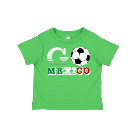 

Inktastic Go Mexico- Soccer Football Gift Toddler Boy or Toddler Girl T-Shirt