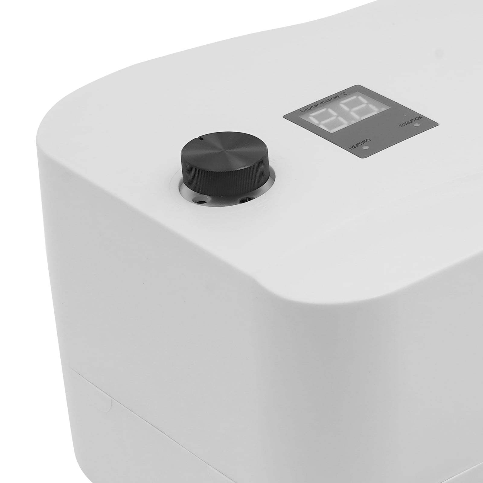 110V 1500W Instant Electric Tank Water Heater - Under Sink On-Demand Hot Water Heater with Adjustable Temperature & Dual Outlets - Perfect for Kitchens, Restaurants & Hotels