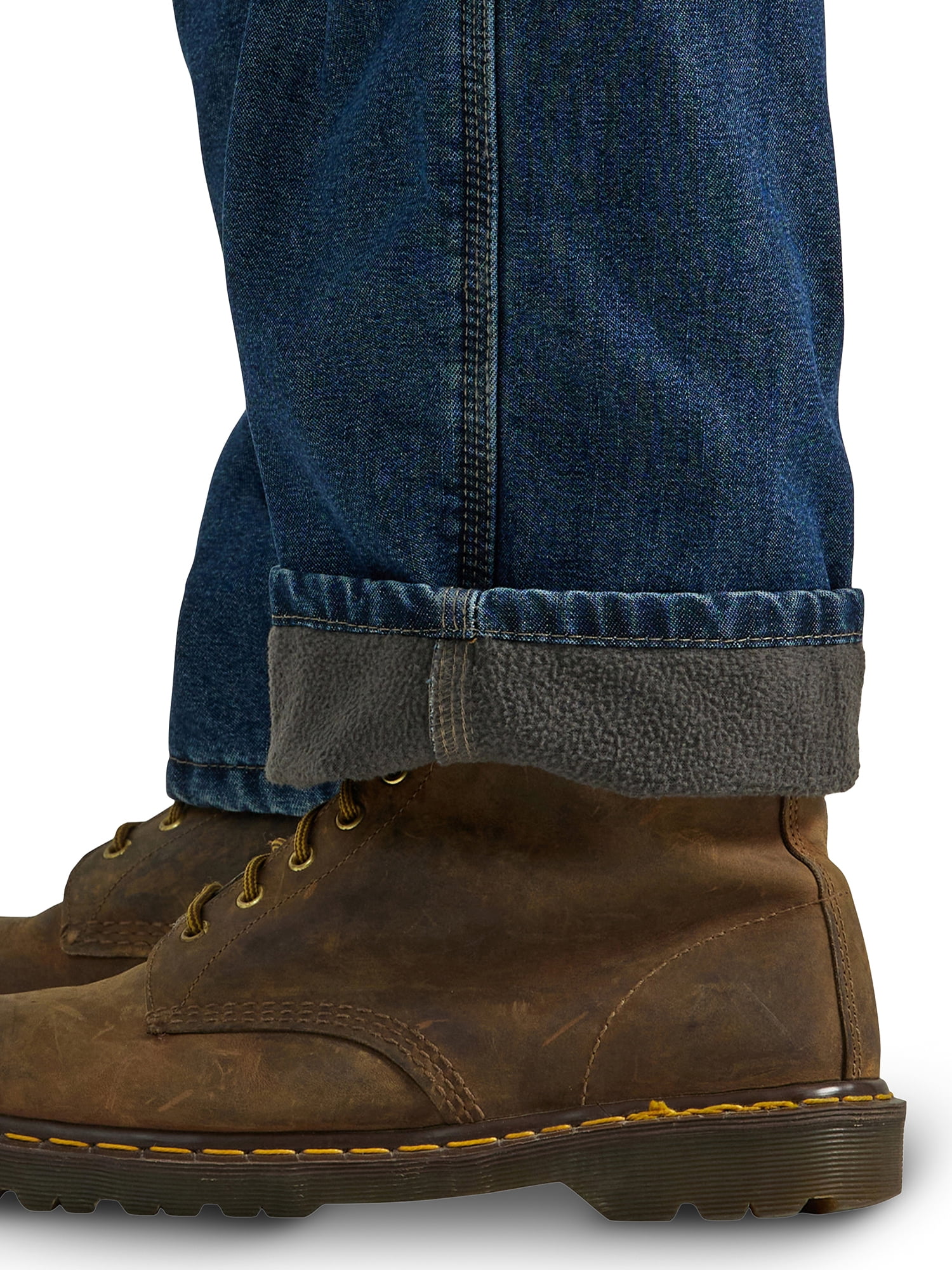 Wrangler Men's and Big Men's Relaxed Fit Fleece Lined Cargo Pant