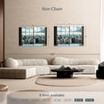 thumbnail image 4 of Elephant Stock New York City Window Wall Art - Horizontal Canvas Wall Art - Living Room Wall Decor - City Canvas - Black And Beige Decor - 51" x 34", 4 of 8