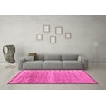 thumbnail image 3 of Ahgly Company Indoor Rectangle Oriental Pink Modern Area Rugs, 8' x 12', 3 of 4
