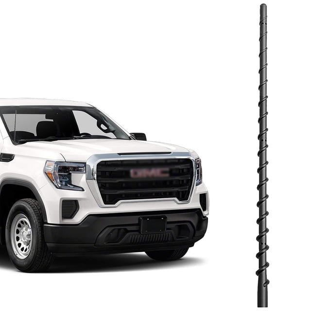 Antena VOFONO de goma flexible en espiral de 13 cm para Chevrolet Silverado 1500 2500 3500 (2007-2025) y GMC Sierra (2009-2025)