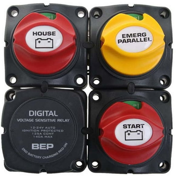 8211470 - CLUSTER de Charge Double Batterie pour Moteur Simple