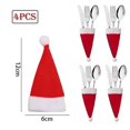 thumbnail image 3 of 16pcs New Christmas Tree Cutlery And Fork Cover Table Decoration Christmas Ornaments Christmas Decorations Christmas Tree Decorations Ornaments, 3 of 5