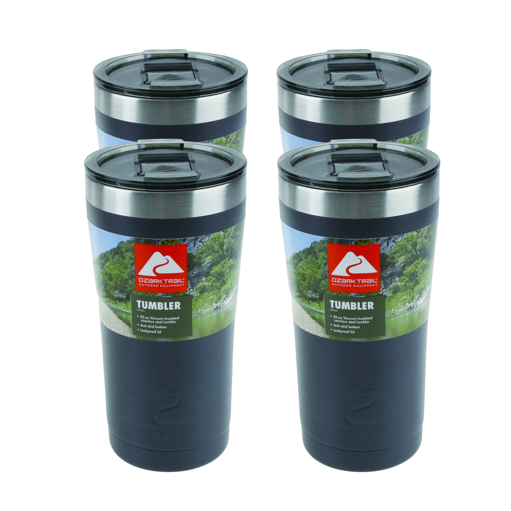 ozark trail double wall vacuum sealed stainless steel coffee mug