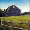 thumbnail image 2 of Great Art Now Weathered Barns Navy by David Carter, Framed Wall Art, 22.5W x 22.5H, Farm & Rustic Art, 2 of 2