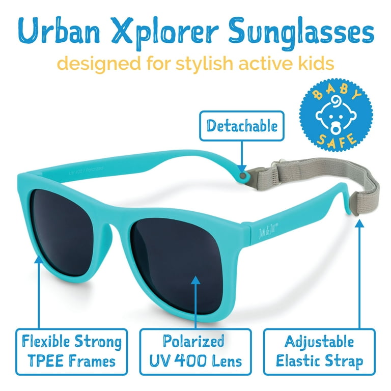 Jan & Jul Kids Urban Xplorer Sunglasses - Teal Jan & Jul Kids Urban Xplorer Sunglasses - Teal