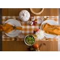 thumbnail image 3 of DII Heavyweight Check Fringe Table Runner, 3 of 4