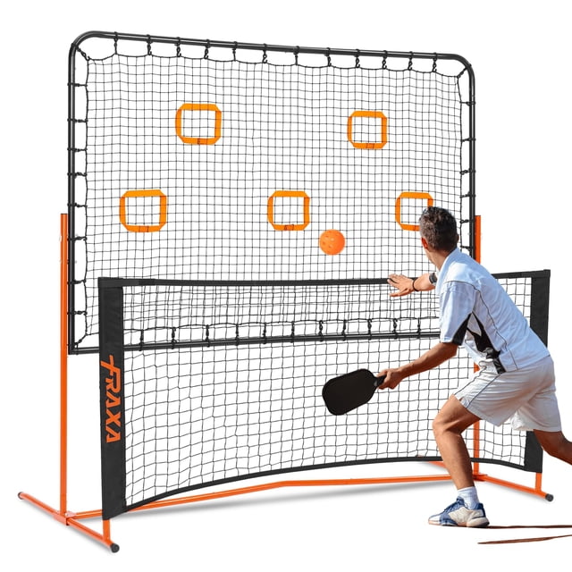 Equipo de entrenamiento para pickleball Rebounder Fraxa con minired