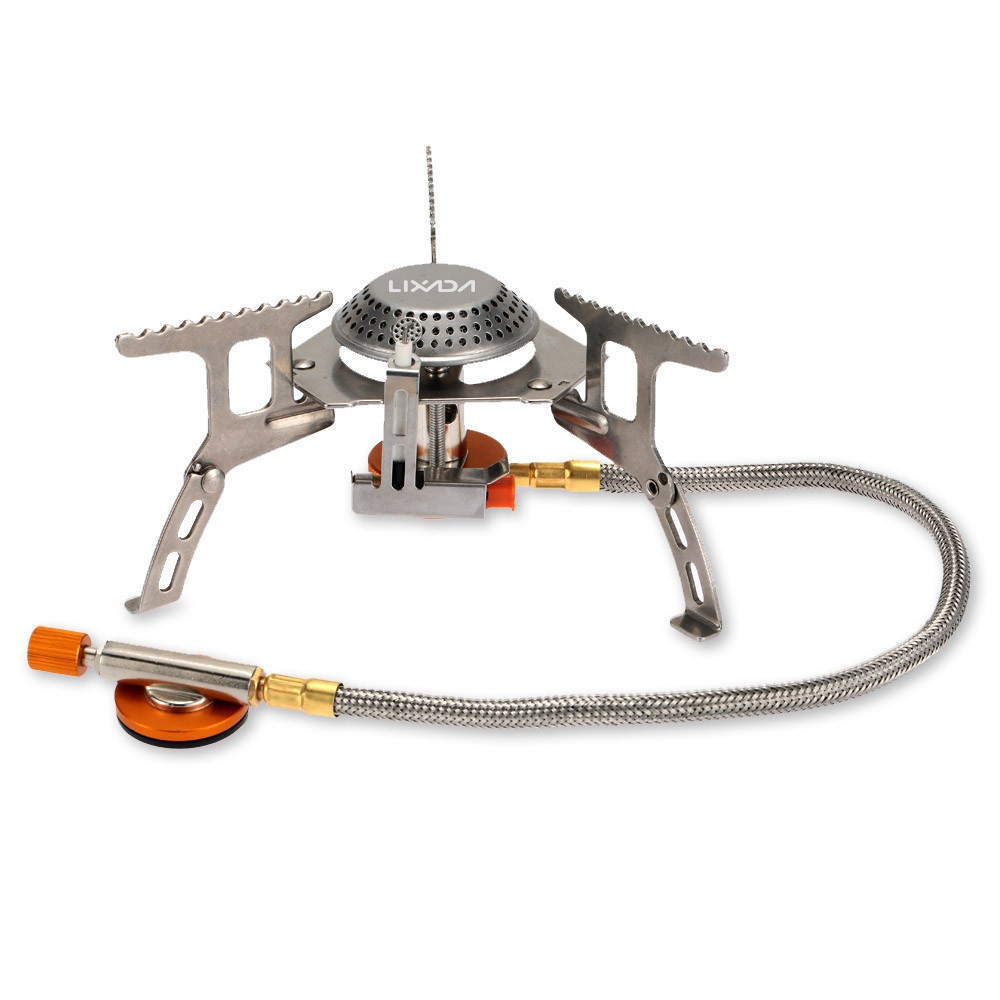 Tentock Outdoor Camping Cooking Big Power Split Stove 3000W Gas Burner Butane Burner Camp Cookware for Camping Hiking Backpacking Picnic