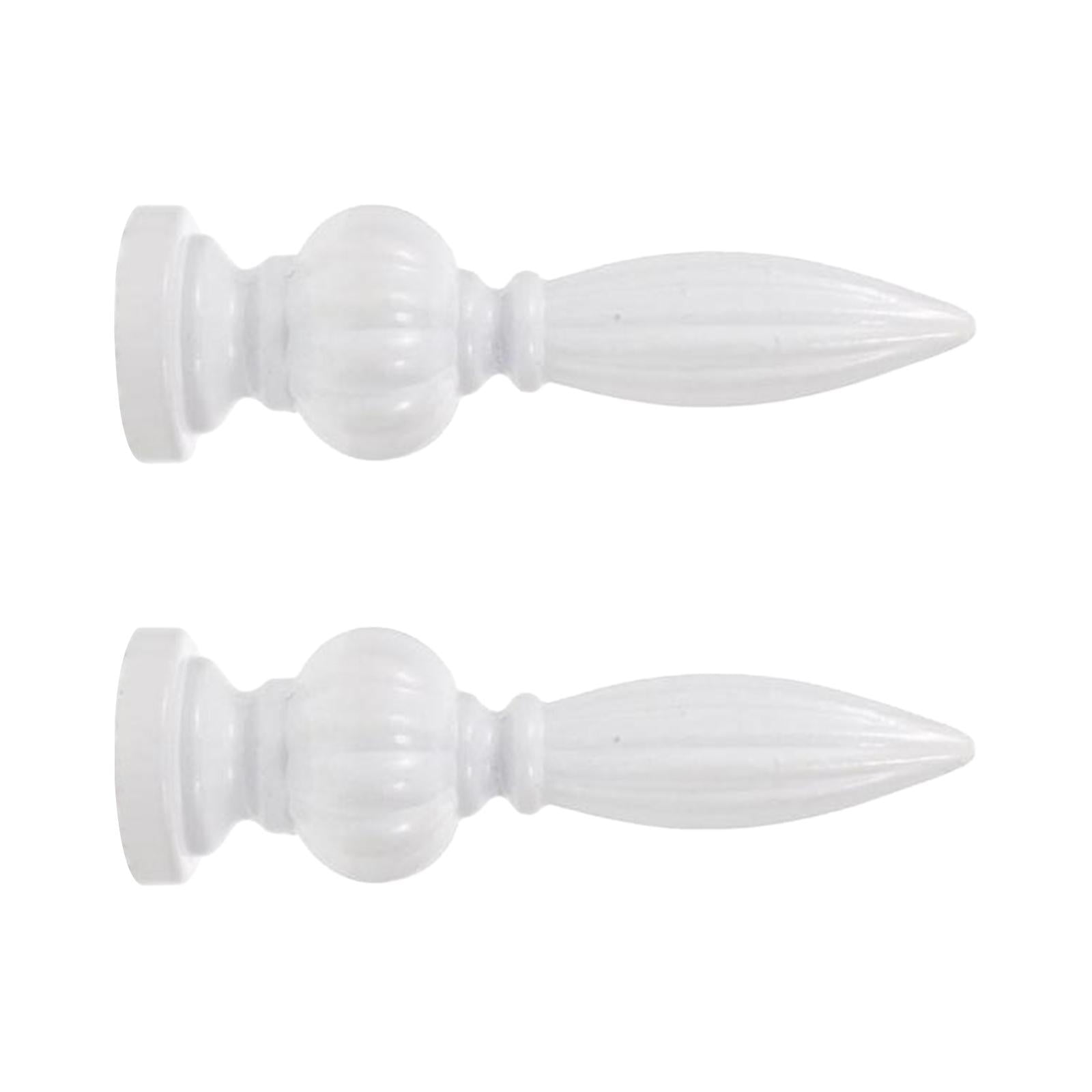 2 Embouts Décoratifs Pour Abat-jour - Boutons En Alliage De Zinc Noir, 3,5 Cm, Accessoires Lampe