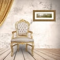 thumbnail image 3 of Frank, Assaf 18x8 Gold Ornate Wood Framed with Double Matting Museum Art Print Titled - Canal through forest in countryside, 3 of 4