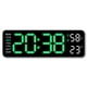 thumbnail image 1 of Bearachild Reloj de pared de salón multifuncional 2 juegos de despertador interruptor Celsius/Celsius 1. Visualización de la hora Decoración del hogar, 1 of 6