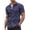 Blue-texture, variant on COOFANDY Men's Dress Shirts Slim Fit Wrinkle-Free Short Sleeve Casual Button Down Shirt