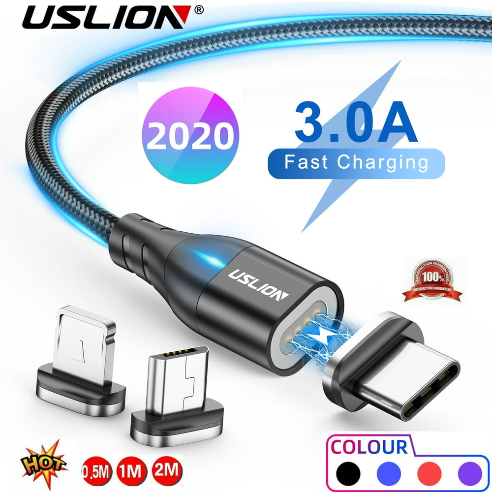 3A Fast Charging Cable Type C Micro USB Cable For iPhone