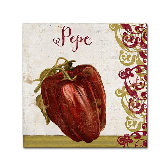 Trademark Fine Art "Cucina Italiana Vii" Canvas Art by Color Bakery