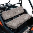 thumbnail image 2 of HUIACONG Camo Hunt Forest UTV Seat Covers Waterproof Polyester Breathable 4 Wheeler Seat Cover Non-Slip Soft Fit for Kawasaki Mule 3010, 2 of 7
