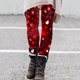thumbnail image 2 of Leggings con forro polar Sherpa para mujer, pantalones térmicos cálidos elásticos de cintura alta, pantalones elásticos Fridja hfkajh104086, 2 of 5