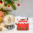 thumbnail image 4 of PRETXORVE Christmas Decor, Christmas Tree Decorations, Christmas Doll Christmas Snow Scene Decoration Cute and Small Snowman Resin Figurine Suitable for Festival Gifts, 4 of 6