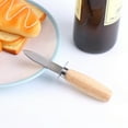 thumbnail image 5 of Encounter Stainless Steel Seafood Oyster Shellfish Knife Shucker Opener Tool With Wooden Handle Hot, 5 of 9